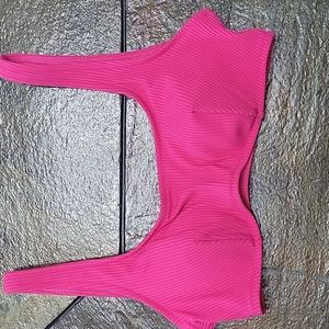 H & M Ribbed Bikini Top